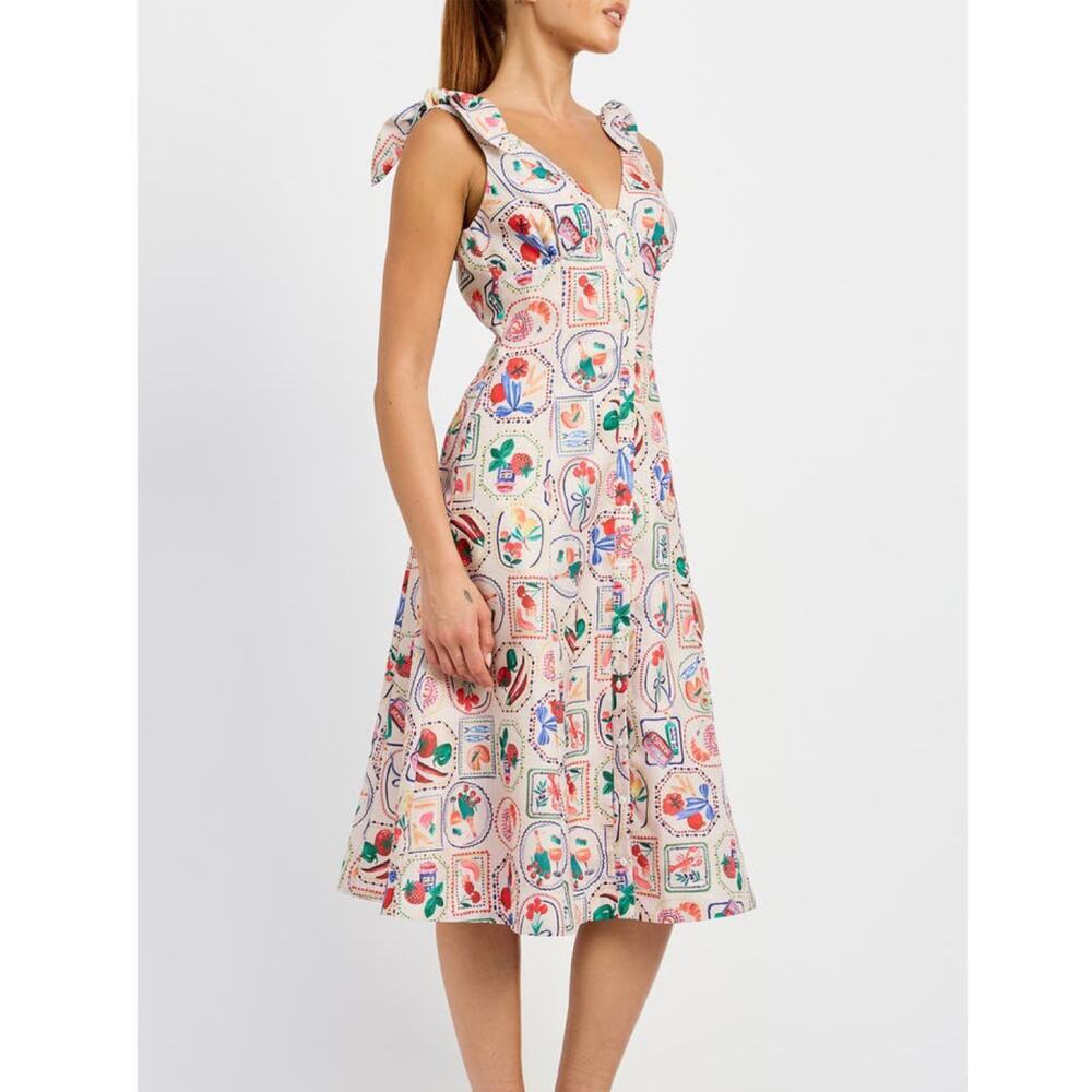 En Saison Nayeli Midi Sundress